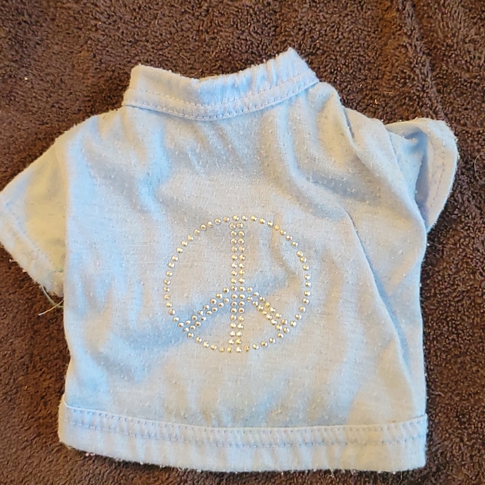 Small Dog Peace Sign Shirt